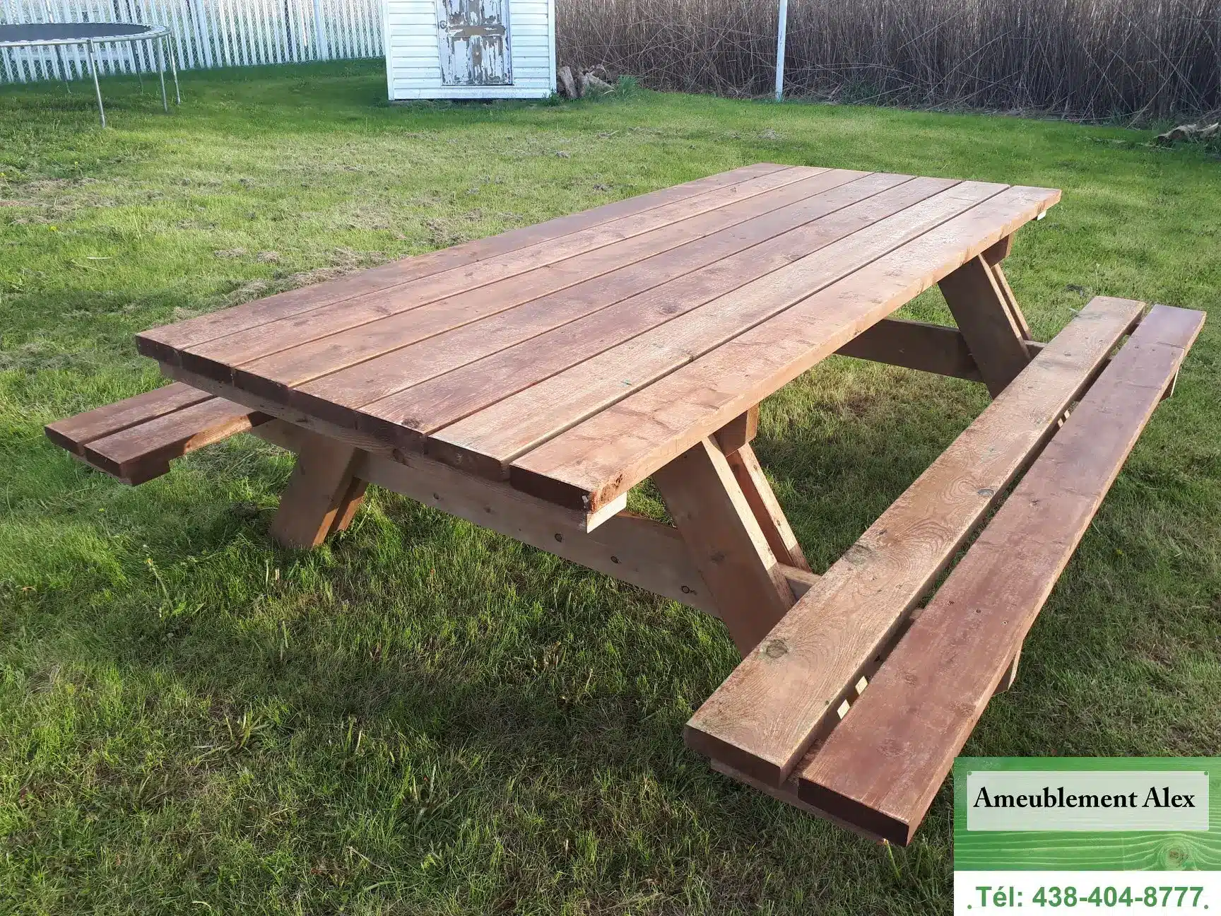 2×6 Large Bois Traite
