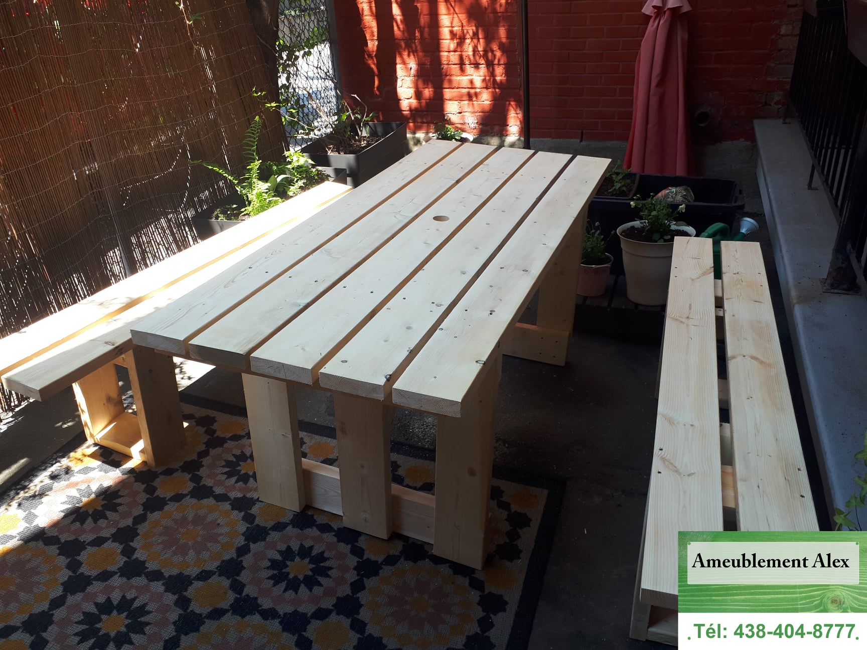 2×6 Sans banc epinette